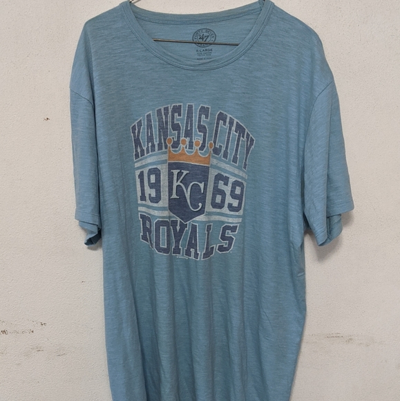 47 Brand Kansas City Royals Men's T Shirt - Picture 1 of 3